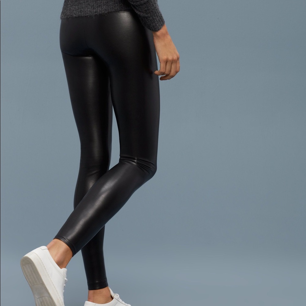 Wilfred Free Leather Leggings